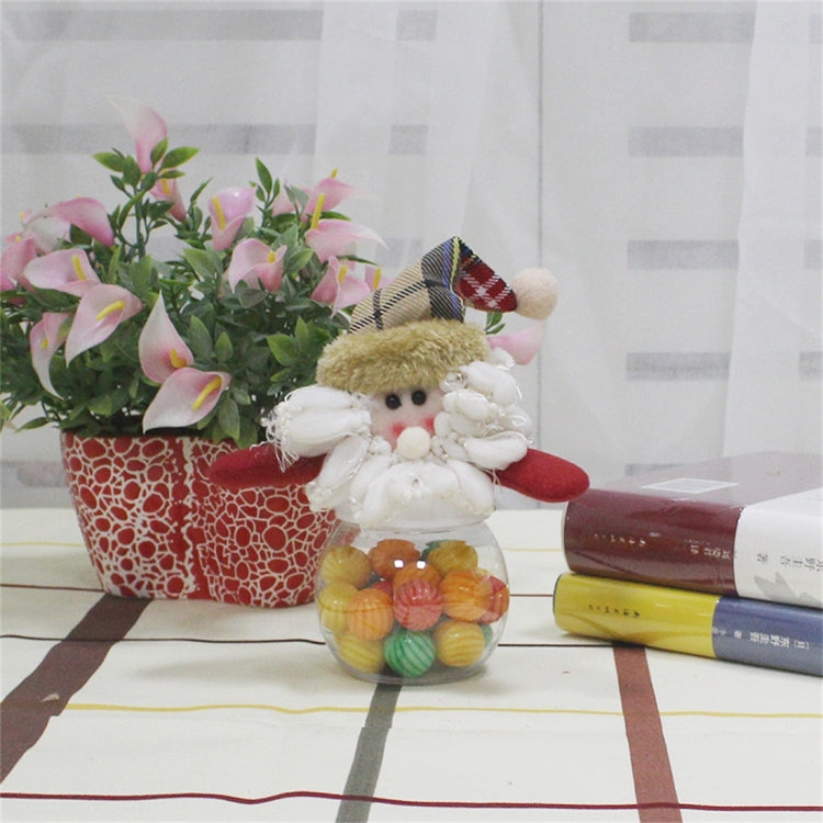 Elk Candy Jar Christmas Decoration, Circle Shape