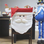Dinner Table Chair Cover Christmas Decoration, Snowman Pattern