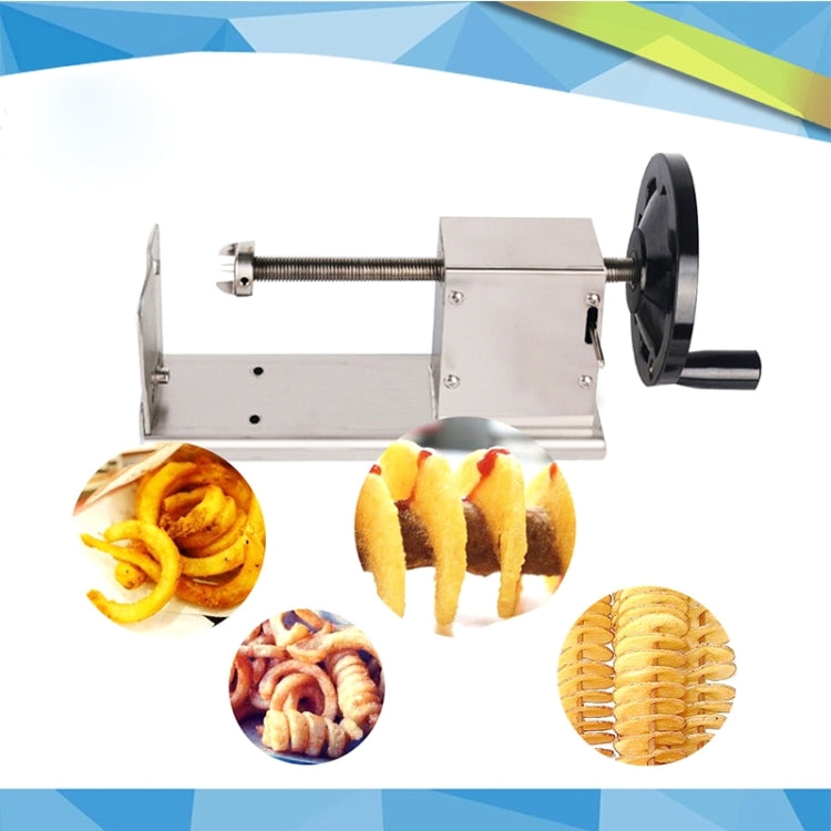 528-1 Manual Twisted Potato Cutter, Potato Chips Slicer, High Quality French Fry Cutter