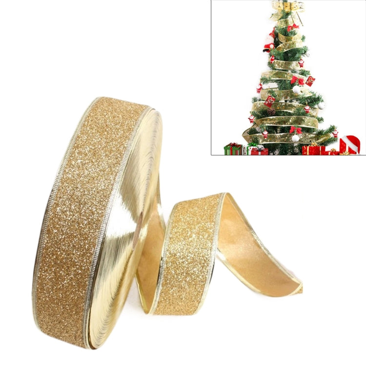 2m Christmas Party Decoration Glitter Powder Christmas Tree Decoration Ribbon — view 11