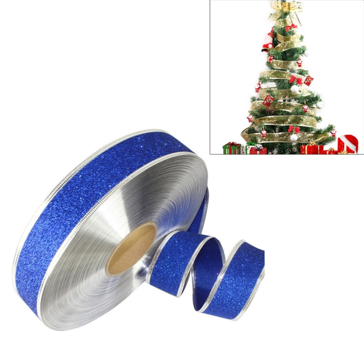 2m Christmas Party Decoration Glitter Powder Christmas Tree Decoration Ribbon — view 12