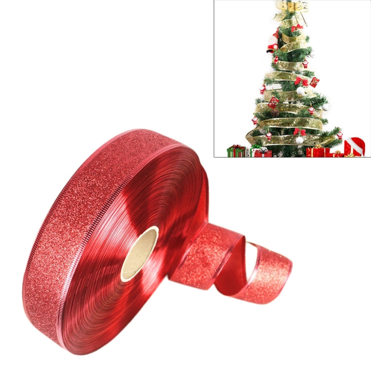 2m Christmas Party Decoration Glitter Powder Christmas Tree Decoration Ribbon — view 15