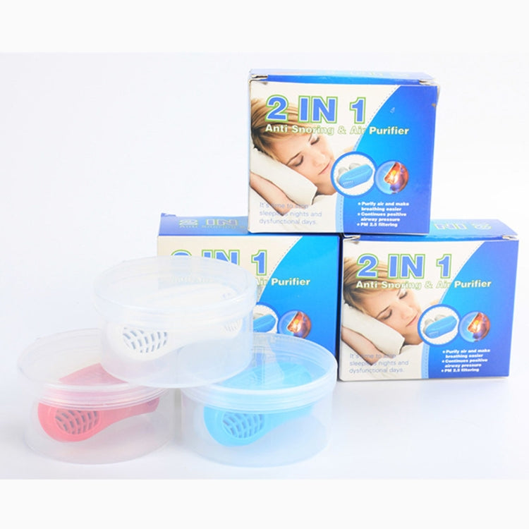 2 in 1 ABS Silicone Anti Snoring Air Purifier