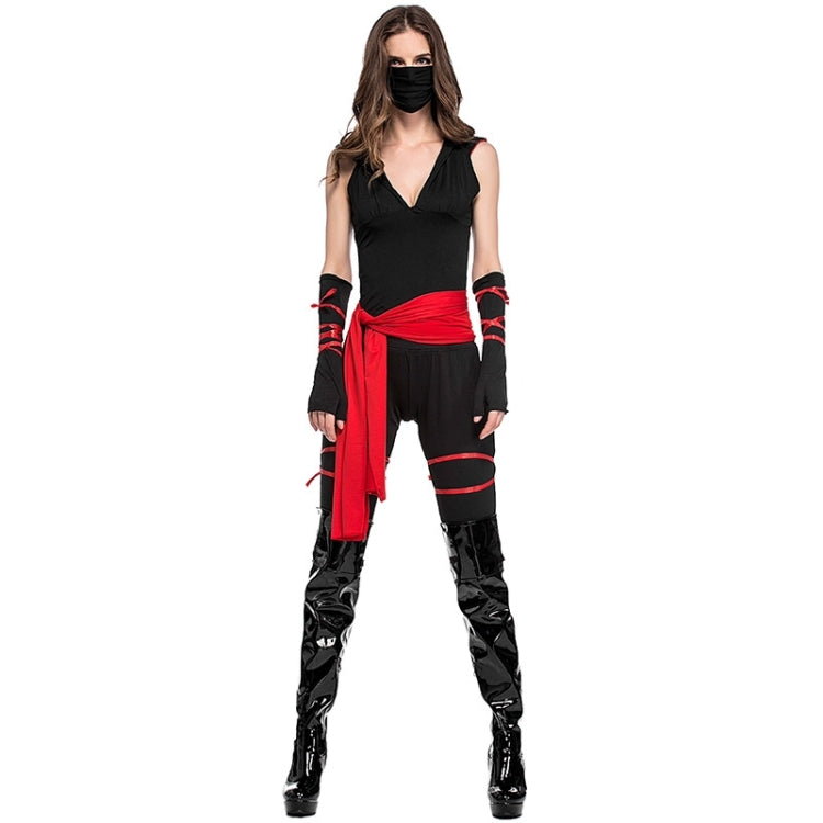 Halloween Woman Warrior Cosplay Pirate Costume Role Play Black Cosplay Cloth Costumes, XL, Chest: 80-100cm, Waistline: 74-85cm