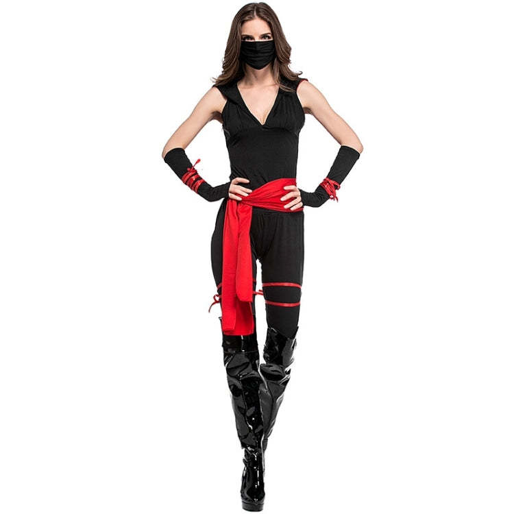 Halloween Woman Warrior Cosplay Pirate Costume Role Play Black Cosplay Cloth Costumes, XL, Chest: 80-100cm, Waistline: 74-85cm