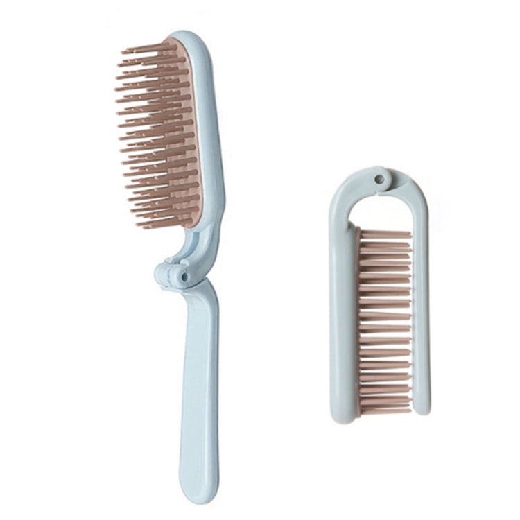 Portable Folding ABS Handle Makeup Hair Comb, Length: 18cm — view 5