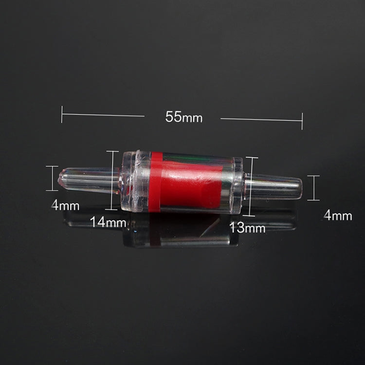 10 PCS Inline Check Valves for Fish Tank Air Pump, Interface: 4mm