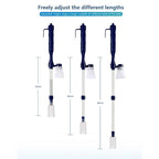 Electric Multi-functional Length Adjustable Fish Tank Cleaning Water Filter — view 4