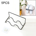 5 PCS K204 Creative DIY Household Wall-mounted Double Layer Shoe Storage Rack