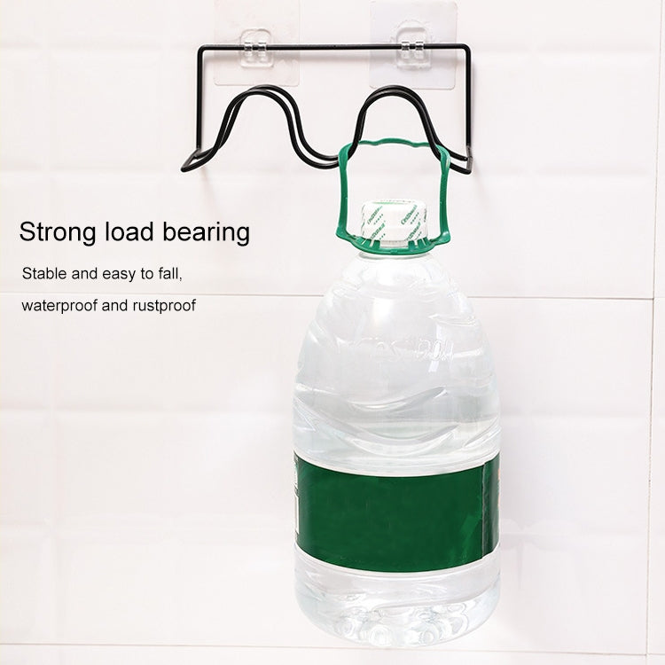 5 PCS K204 Creative DIY Household Wall-mounted Double Layer Shoe Storage Rack