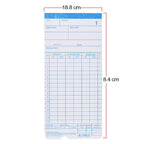 90 PCS Paper Time Card — view 3