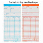 90 PCS Paper Time Card — view 4