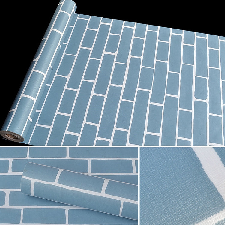 Creative 3D Stone Brick Decoration Wallpaper Stickers Bedroom Living Room Wall Waterproof Wallpaper Roll, Size: 45 x 1000cm, Mediterranean brick