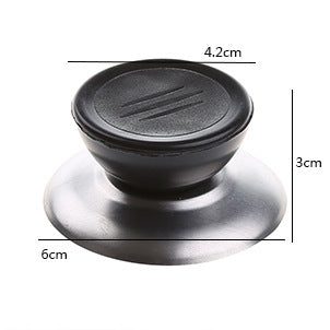 12 PCS Kitchen Universal Replaceable Pot Cover Handle Circular Plastic Knob — view 3