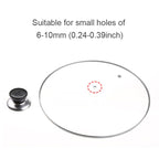 12 PCS Kitchen Universal Replaceable Pot Cover Handle Circular Plastic Knob — view 6