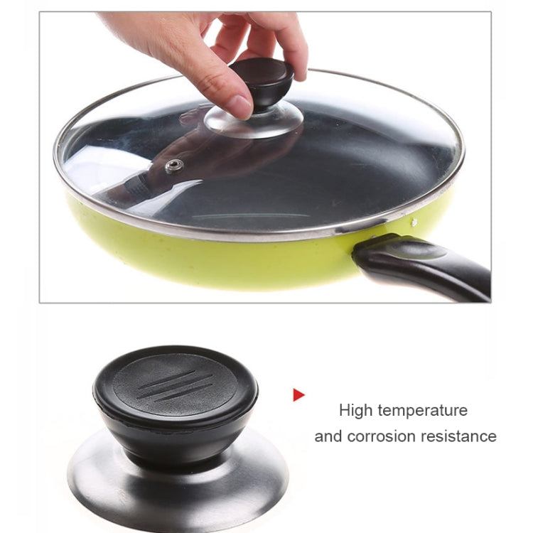 12 PCS Kitchen Universal Replaceable Pot Cover Handle Circular Plastic Knob — view 7