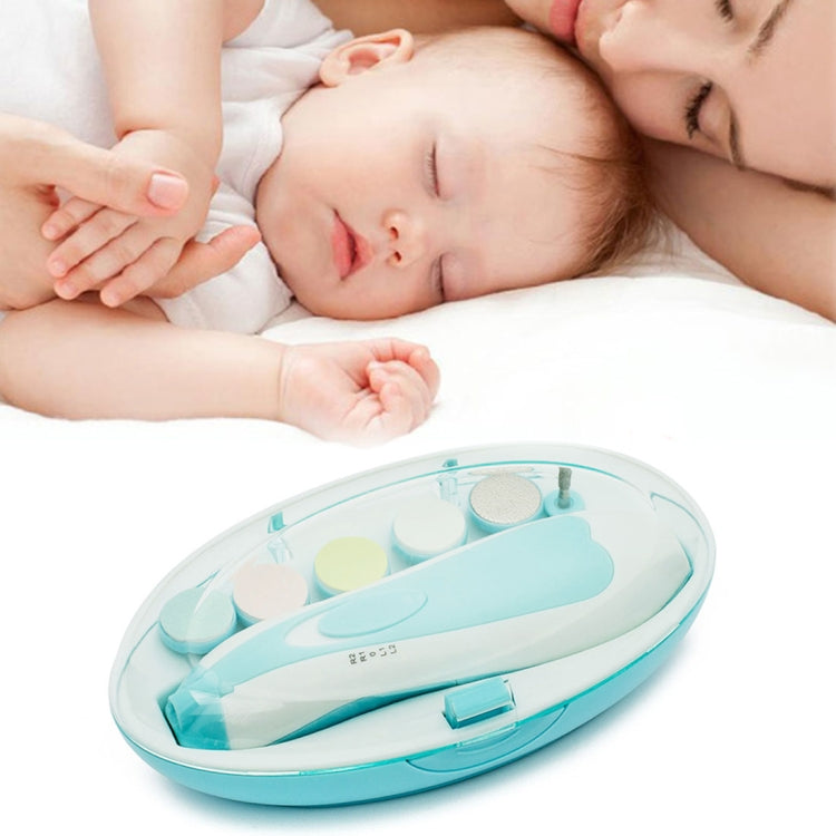 6 in 1 Baby Nail Clipper Trimmer Manicure Electric Grinding Device Tool Kit — view 11