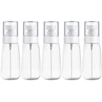 10 PCS Portable Refillable Plastic Fine Mist Perfume Spray Bottle Transparent Empty Spray Sprayer Bottle, 80ml