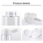 Liquid Push Down Pump Dispenser Bottle Empty Plastic Bottle Container, 200ml