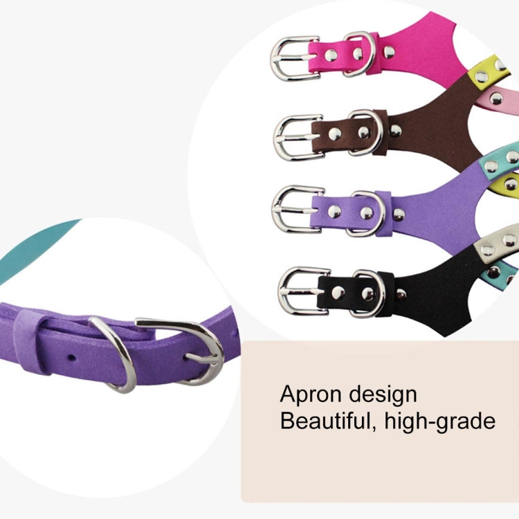 Microfiber Glasses Style Breathable Dog Chest Strap, Size: L