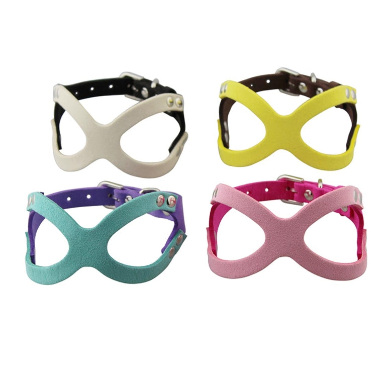 Microfiber Glasses Style Breathable Dog Chest Strap, Size: L