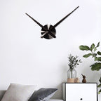 Creative DIY Stainless Steel Wall Clock Home Office Decoration