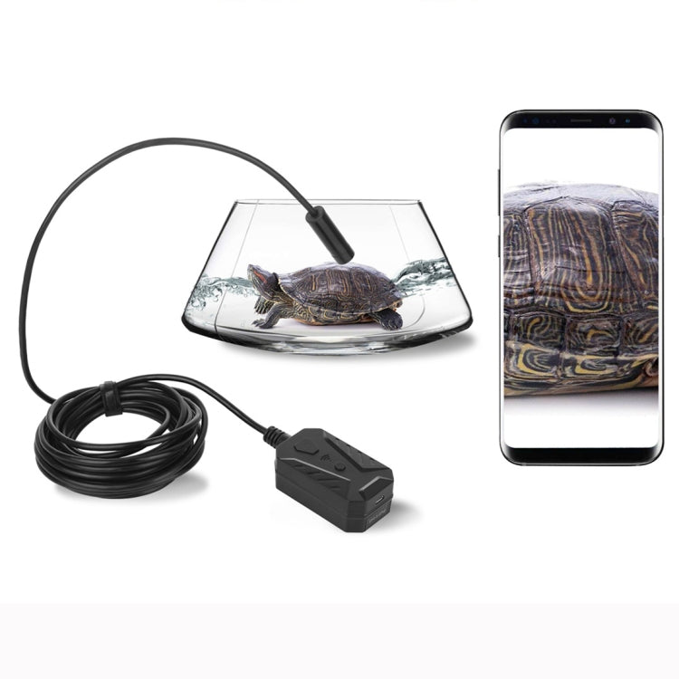 F230 IP68 Waterproof Autofocus WIFI Endoscope Inspection Camera, Lens Diameter: 14mm, Length: 5m