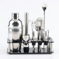 18 in 1 Cocktail Shaker Tools Setwith Acrylic Mount, Capacity: 550ml