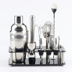 18 in 1 Cocktail Shaker Tools Setwith Acrylic Mount, Capacity: 550ml