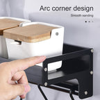 50cm Kitchen Multi-function Wall-mounted Seasoning Holder Storage Rack, Wall-mounted Seasoning Storage Rack — view 6