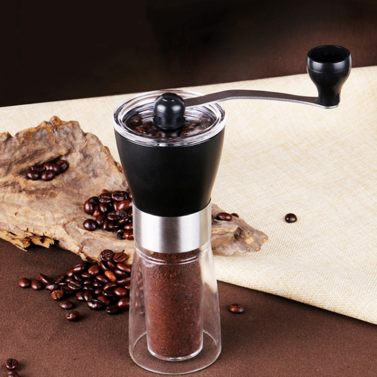 Burr Mill Manual Spice Herbs Hand Grinding Machine Coffee Grinder, Capacity: 36g, Portable Conical