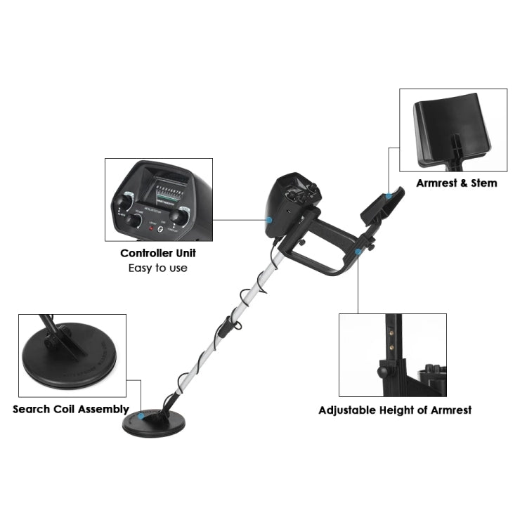 MD4030 Underground Metal Detector, Measuring Range: 1-30cm
