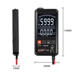 HY128B Reverse Display Screen Ultra-thin Touch Smart Digital Multimeter Fully Automatic High Precision True Effective Value Multimeter