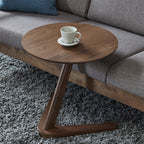 ZH63379 Nordic Wood Multi-functional Small Apartment Creative Round Side Table — HC5518B