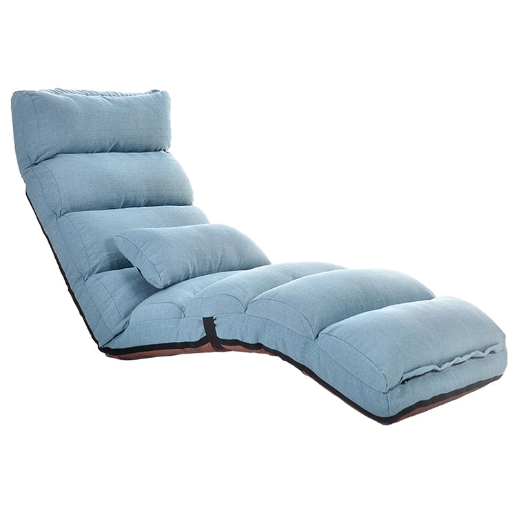 C1 Lazy Couch Tatami Foldable Single Recliner Bay Window Creative Leisure Floor Chair, Size: 175x56x20cm — Dark Coffee