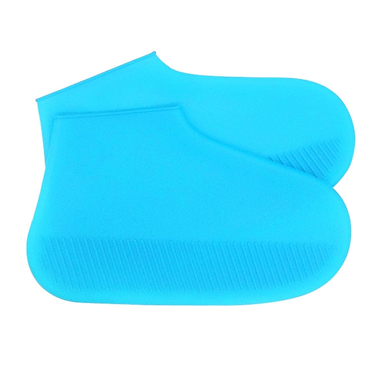 Waterproof Antiskid Silicone Outdoor Rainboots Shoes Cover, Size: L (40-45) — view 10