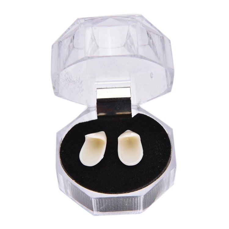 1 Pair 15mm Halloween Party Dentures Props Vampire Zombie Devil Fangs Teeth