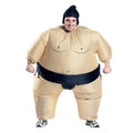 Sumo Costume Halloween Christmas Festival Party Carnival Inflated Clothes Wrestler Costumes, Adult Inflatable