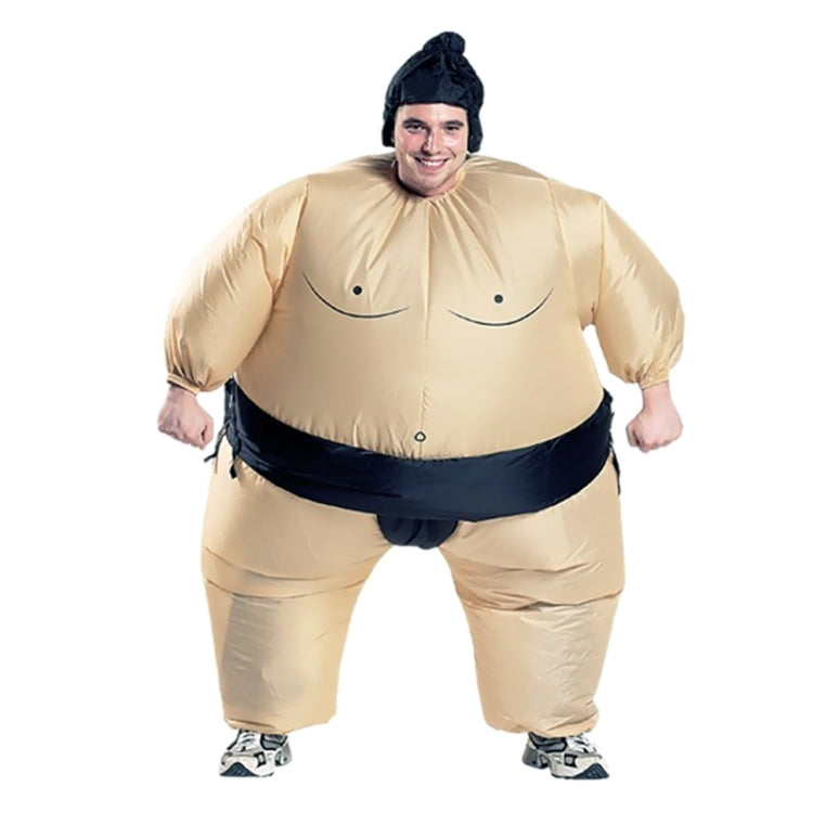 Sumo Costume Halloween Christmas Festival Party Carnival Inflated Clothes Wrestler Costumes, Adult Inflatable