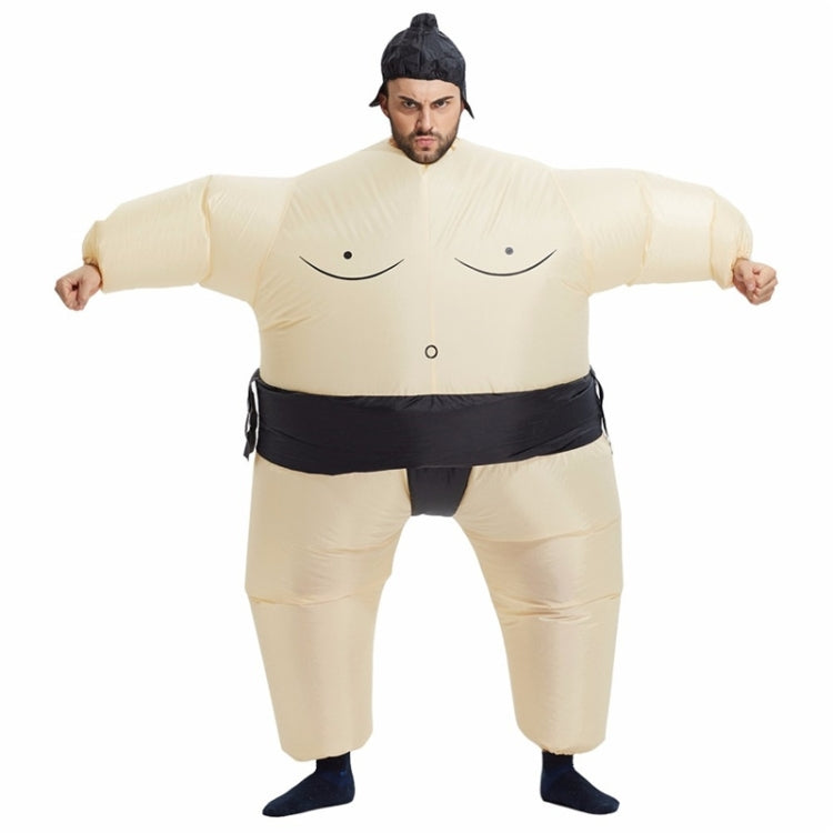 Sumo Costume Halloween Christmas Festival Party Carnival Inflated Clothes Wrestler Costumes, Adult Inflatable