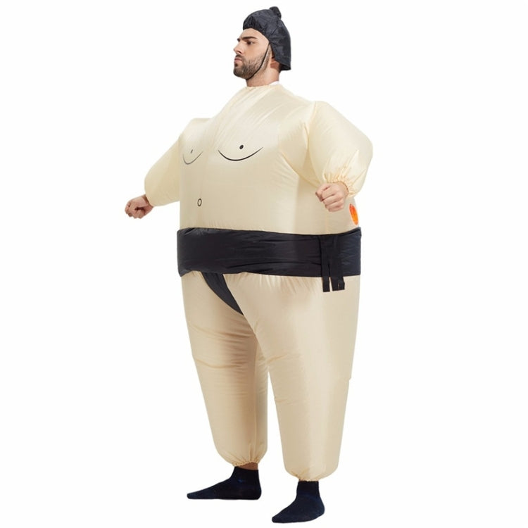 Sumo Costume Halloween Christmas Festival Party Carnival Inflated Clothes Wrestler Costumes, Adult Inflatable