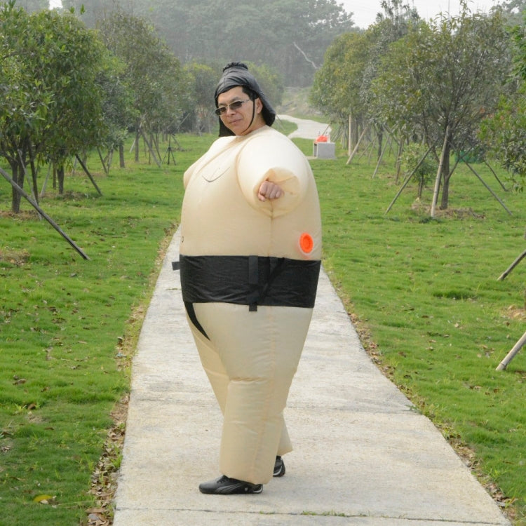 Sumo Costume Halloween Christmas Festival Party Carnival Inflated Clothes Wrestler Costumes, Adult Inflatable