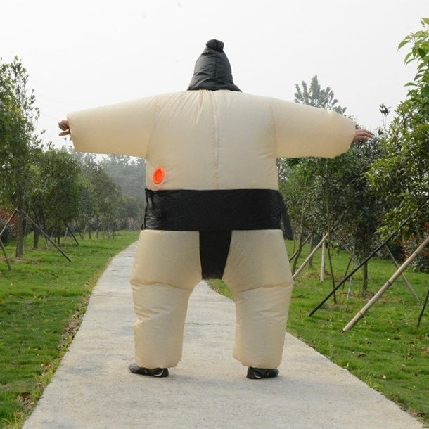 Sumo Costume Halloween Christmas Festival Party Carnival Inflated Clothes Wrestler Costumes, Adult Inflatable