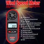 Wintact WT816A Digital Electronic Thermometer Anemometer