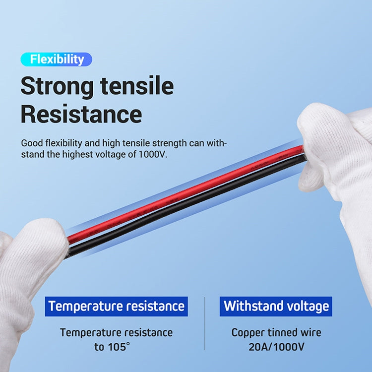 CAT III 1000V 20A Multimeter Test Leads Probes, 5 PCS