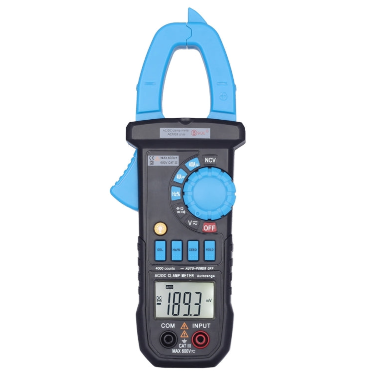 Plus 400A AC / DC Clamp Meter, BSIDE ACM03
