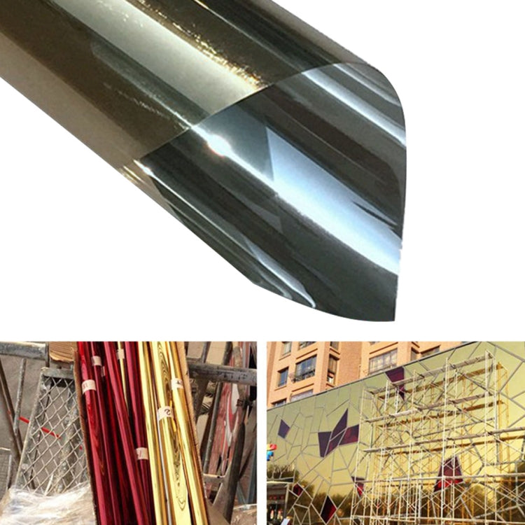 UV Reflective One Way Privacy Decoration Glass Window Film Sticker, Length: 1m, Width: 60cm