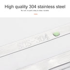 304 Stainless Steel Wall-mounted Kitchen Rack Hanging Pot Lid Holder
