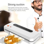 Household Commercial Food Vacuum Plastic Packaging Machine Sealer Closer Machine, EU Plug