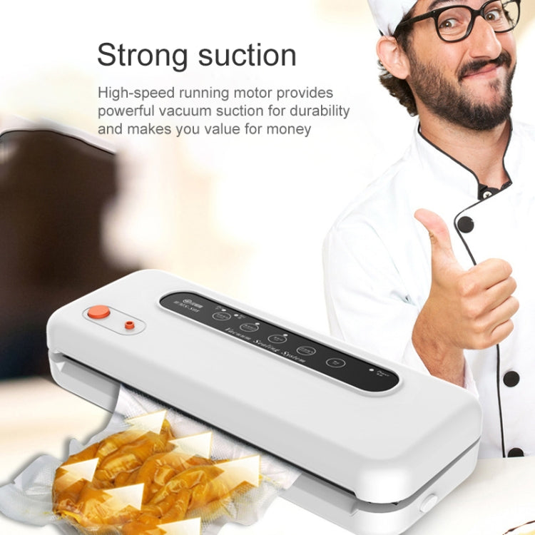 Household Commercial Food Vacuum Plastic Packaging Machine Sealer Closer Machine, EU Plug